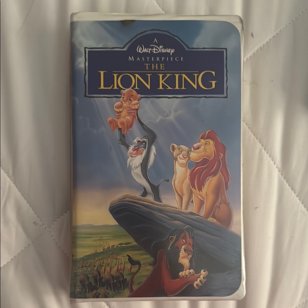 The Lion King VHS Tape